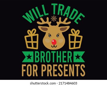 Christmas t-shirt design vector file