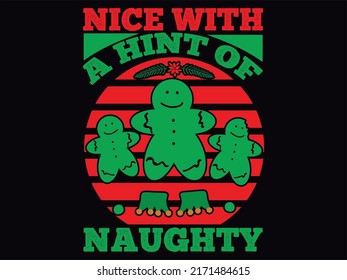 Christmas t-shirt design vector file