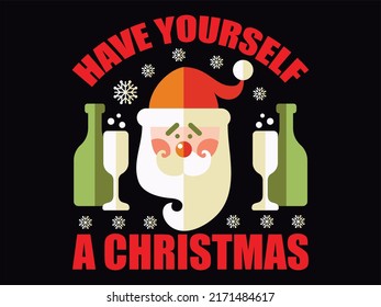 Christmas t-shirt design vector file