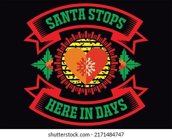Christmas t-shirt design vector file