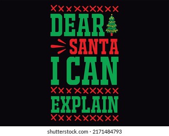 Christmas t-shirt design vector file