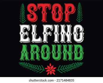 Christmas t-shirt design vector file