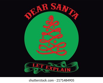 Christmas t-shirt design vector file