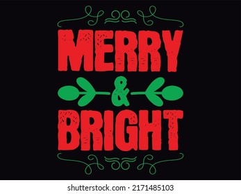 Christmas t-shirt design vector file