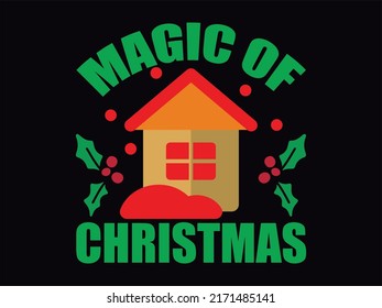 Christmas t-shirt design vector file