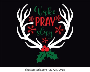 Christmas t-shirt design vector file