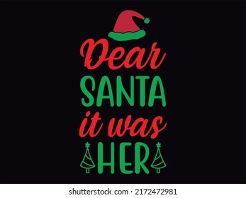 Christmas t-shirt design vector file