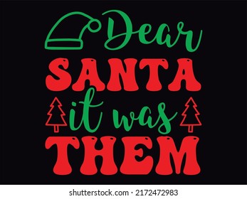 Christmas t-shirt design vector file