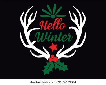 Christmas t-shirt design vector file