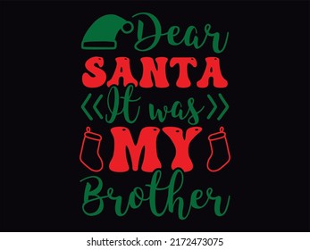 Christmas t-shirt design vector file