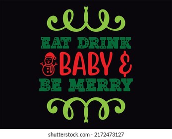 Christmas t-shirt design vector file