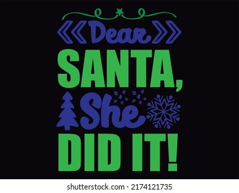 Christmas  t-shirt design vector file