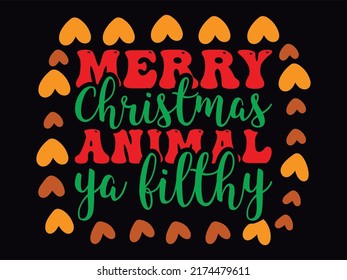 Christmas t-shirt design vector file