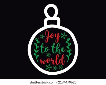 Christmas t-shirt design vector file