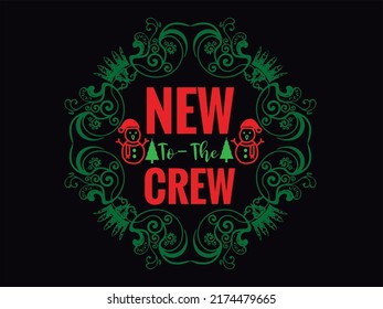 archivo vectorial de diseño de camisetas navideñas