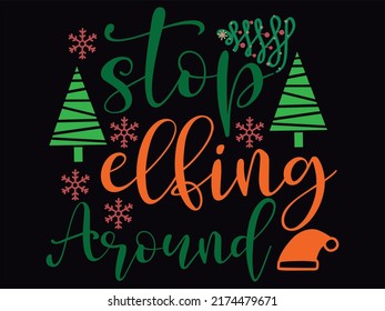 Christmas t-shirt design vector file