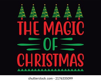 Christmas t-shirt design vector file