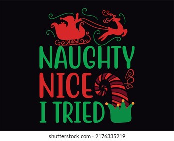 Christmas t-shirt design vector file