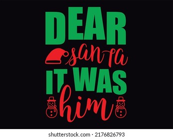Christmas t-shirt design vector file