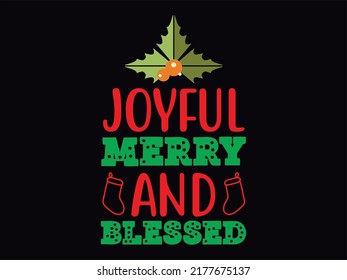 Christmas t-shirt design vector file