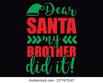 Christmas t-shirt design vector file