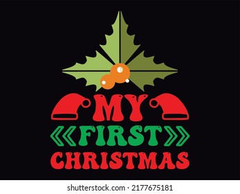 Christmas t-shirt design vector file