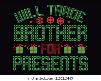 archivo vectorial de diseño de camisetas navideñas