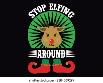 Christmas t-shirt design vector file