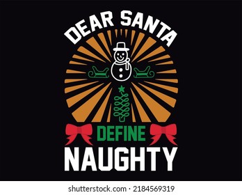 Christmas t-shirt design vector file