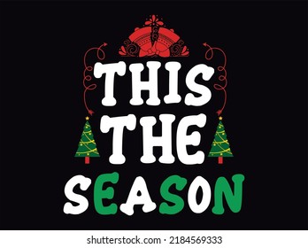 Christmas t-shirt design vector file