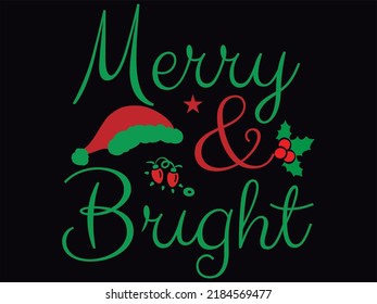 Christmas t-shirt design vector file