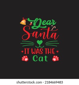 Weihnachts-T-Shirt-Design-Vektordatei