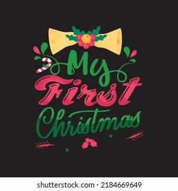 Archivo vector de diseño de camiseta de Navidad