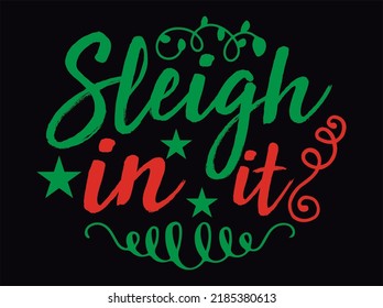 Christmas t-shirt design vector file