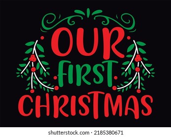Christmas t-shirt design vector file