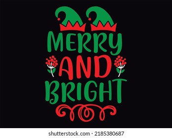 Christmas t-shirt design vector file