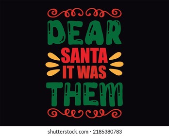 Christmas t-shirt design vector file