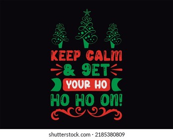 Christmas t-shirt design vector file