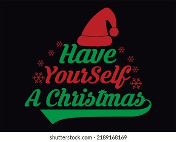 Christmas t-shirt design vector file