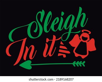 Christmas t-shirt design vector file