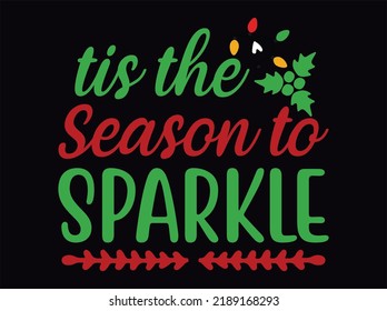 Christmas t-shirt design vector file