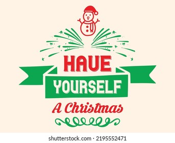 Christmas  t-shirt design vector file