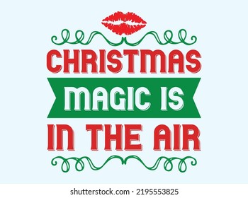 archivo vectorial de diseño de camisetas navideñas