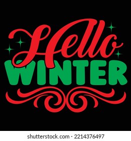Diseño de camisetas navideñas, archivo vectorial.