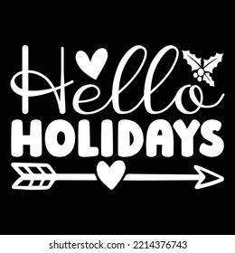 Christmas T-Shirt Design, vector file.