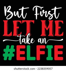 Christmas T-Shirt Design, Vector File.