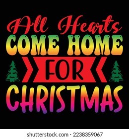 Christmas T-Shirt Design, Vector File.