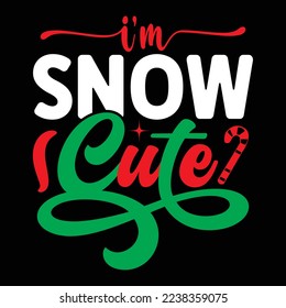 Christmas T-Shirt Design, Vector File.