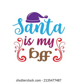 Christmas T-shirt Design Vector. Good for Clothes, Greeting Card, Poster, and Mug Design. Printable Vector Illustration, EPS 10.