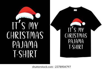 Christmas t-shirt design vector graphic template